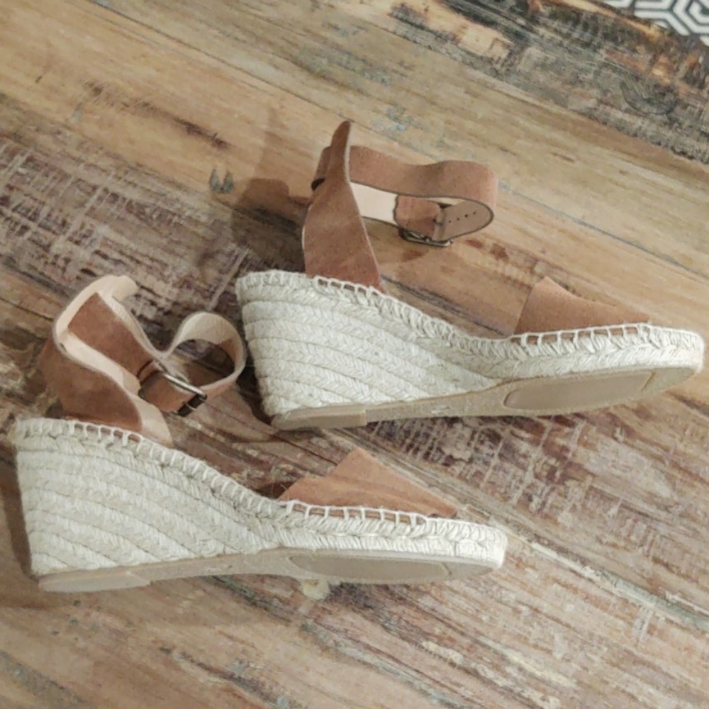 JCrew wedge sandal espadrilles